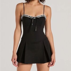 windsor mini dress skater romper